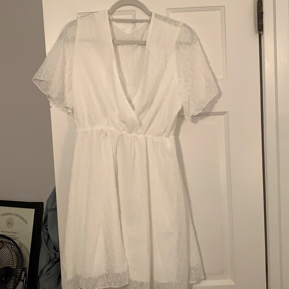 White dress